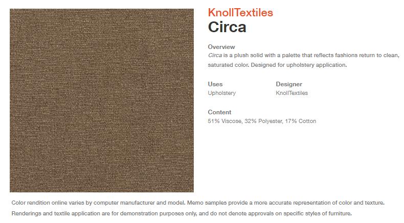 KNOLL swivel armchair with cushion TULIP