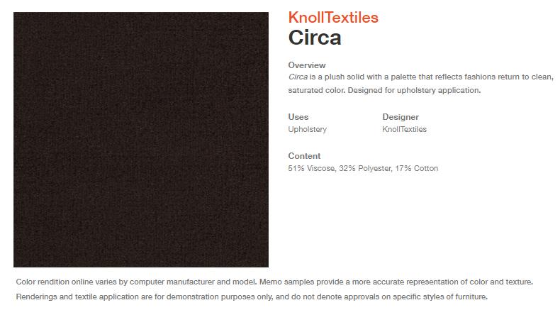 KNOLL swivel armchair with cushion TULIP