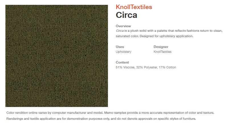 KNOLL swivel armchair with cushion TULIP