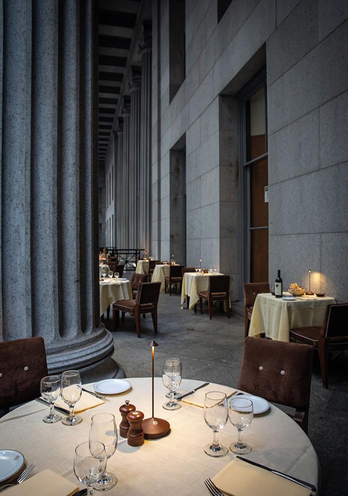 ZAFFERANO set de 3 lampes de table pour l'extérieur PINA