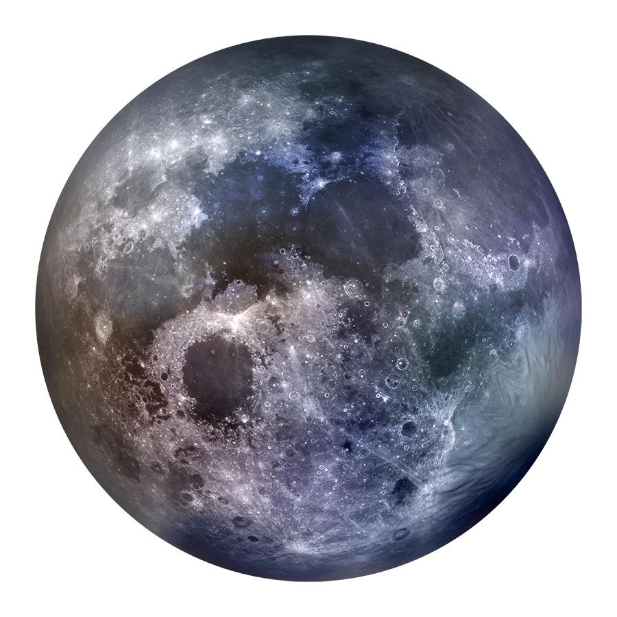 MOOOI CARPETS tapis MOOON OPAL (Ø 350 cm - Polyamide fil doux)