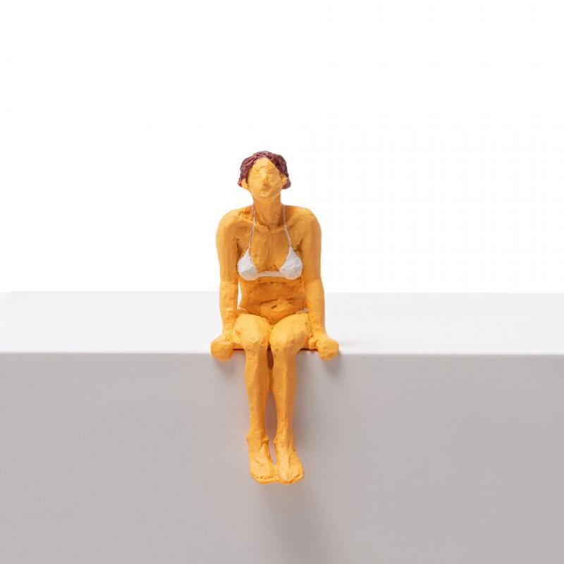 SELETTI élément décoratif LOVE IS A VERB (Tanya - Résine)