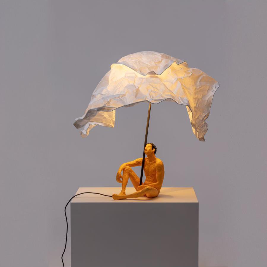 SELETTI table lamp LOVE IS A VERB