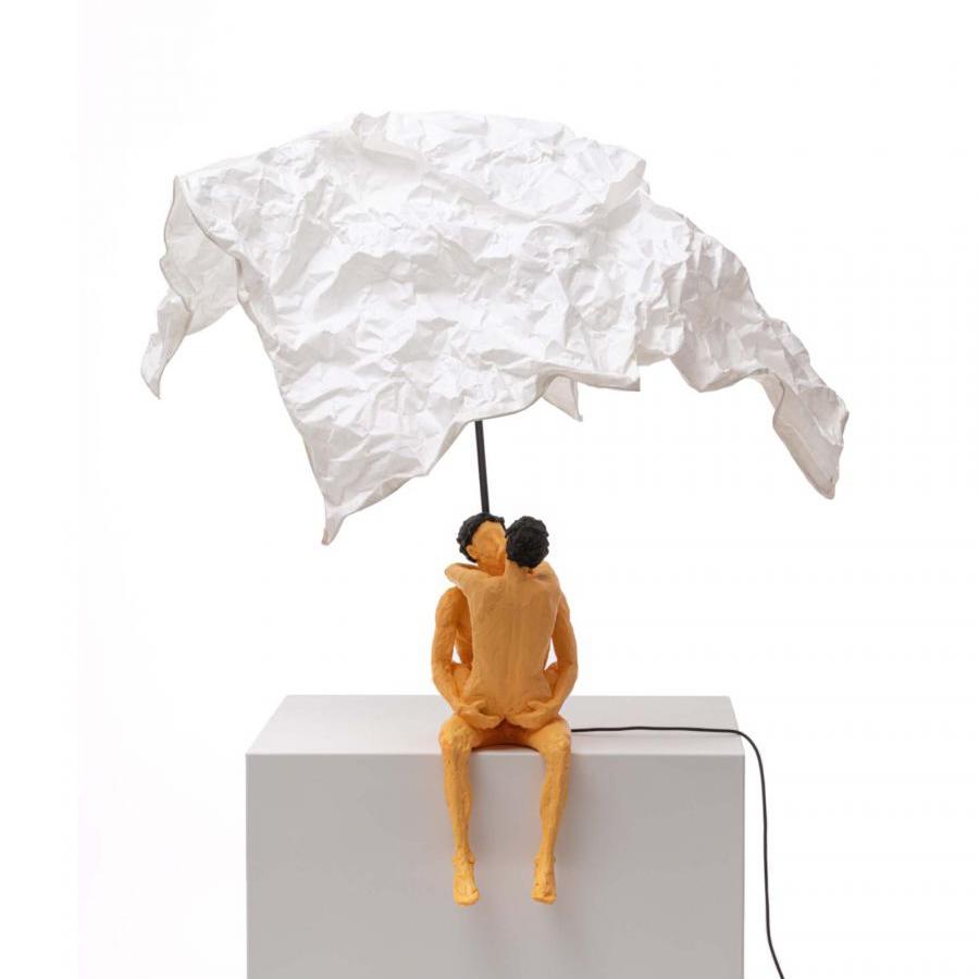 SELETTI table lamp LOVE IS A VERB