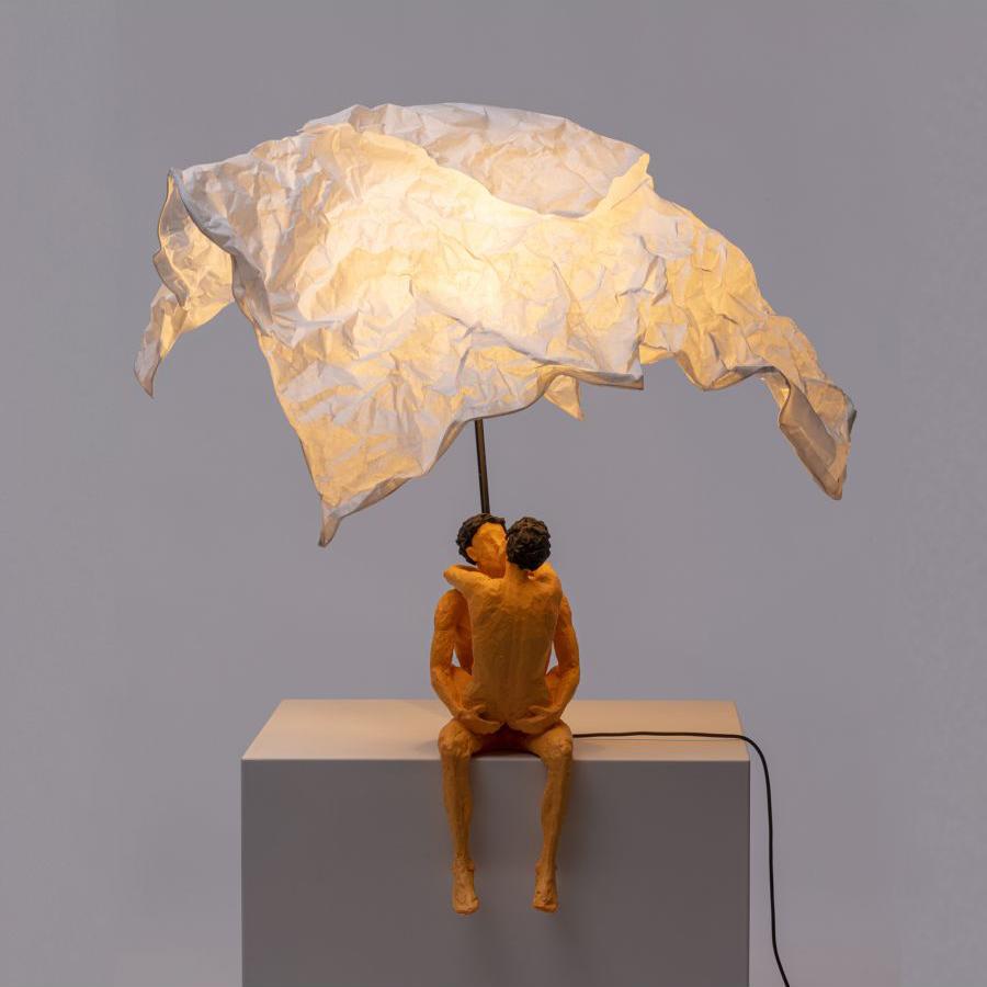 SELETTI table lamp LOVE IS A VERB