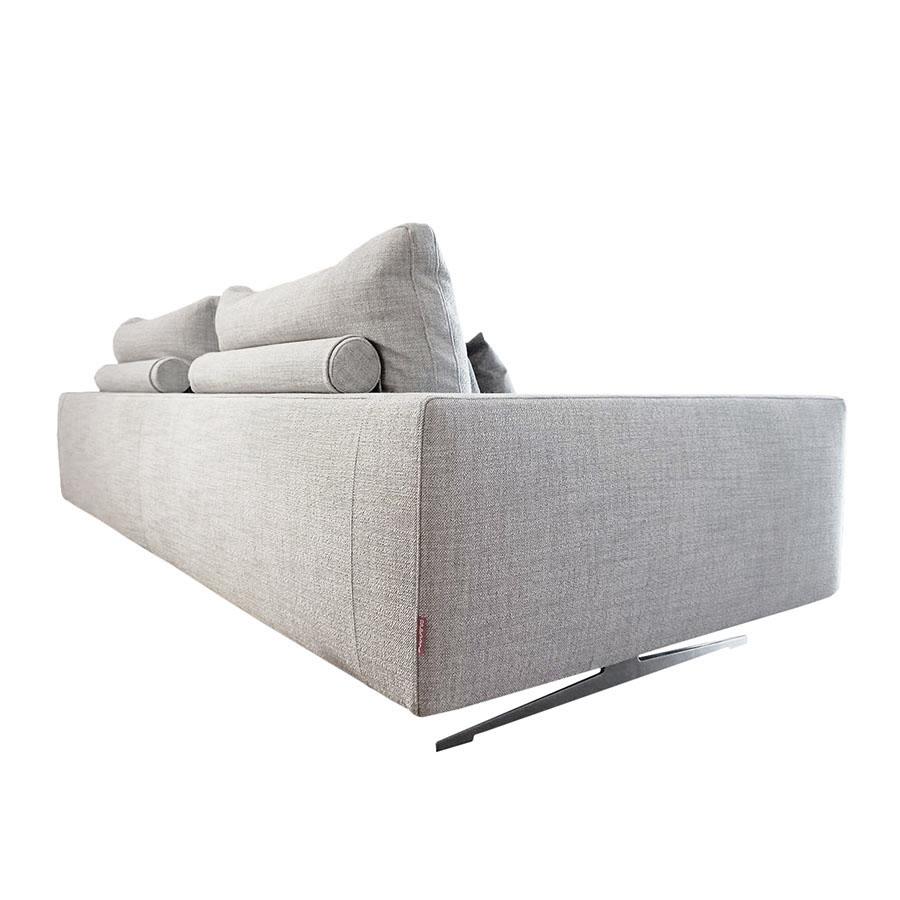 FLEXFORM 3 seater sofa CAMPIELLO 277x116 cm with 4 decorative cushions