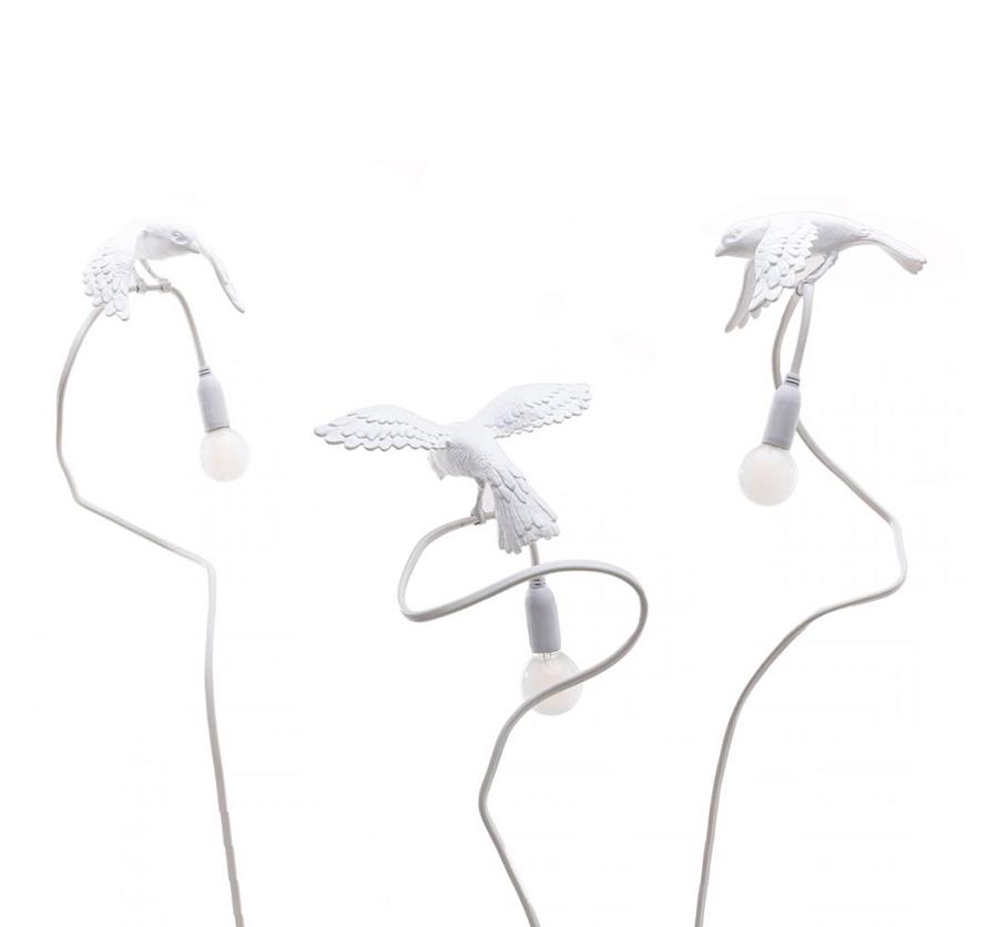 SELETTI table lamp SPARROW with clamp