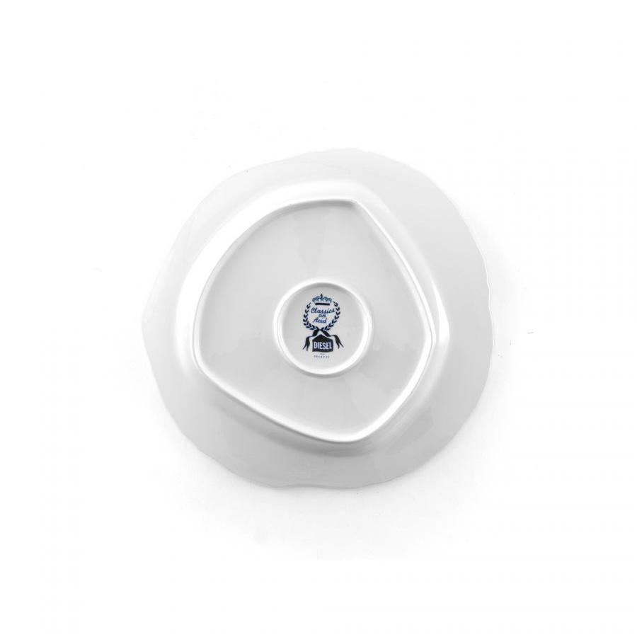 DIESEL LIVING WITH SELETTI set of 6 dinner plates CLASSIC ON ACID ENGLISH DELFT