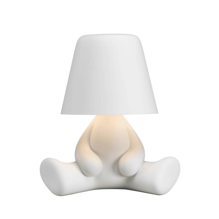 QEEBOO lampe de table SWEET BROTHERS JOE (Blanc - Polycarbonate peint doux au toucher)