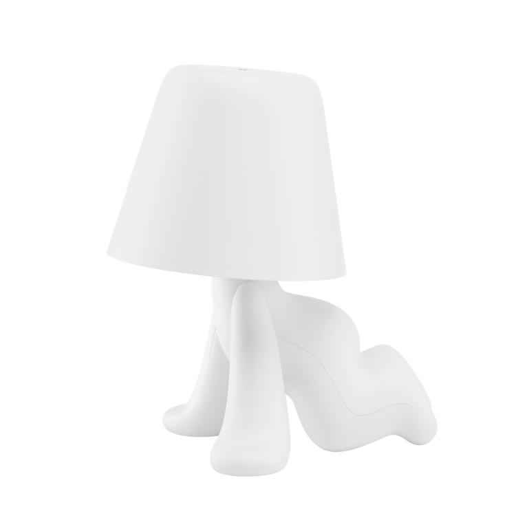 QEEBOO lampe de table SWEET BROTHERS RON (Blanc - Polycarbonate peint doux au toucher)