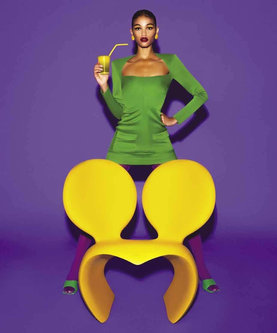 QEEBOO outdoor armchair DON'T F**K WITH THE MOUSE