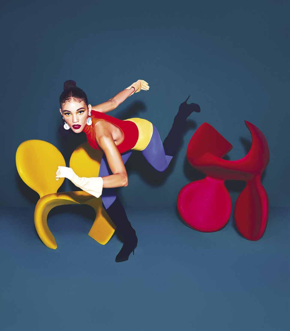 QEEBOO outdoor armchair DON'T F**K WITH THE MOUSE