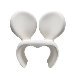 QEEBOO fauteuil d'extérieur DON'T F**K WITH THE MOUSE