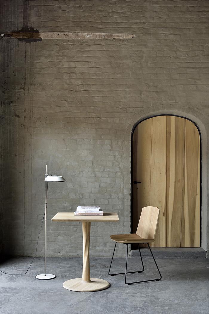 ETHNICRAFT table carré TORSION