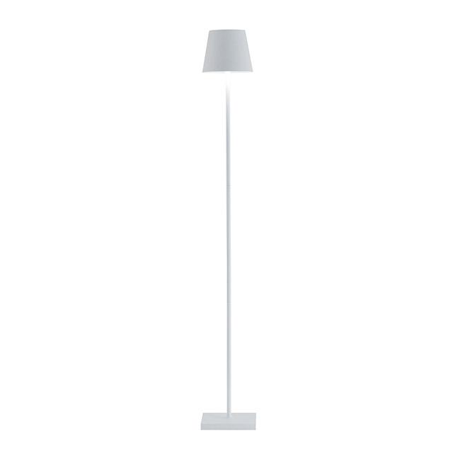 ZAFFERANO lampe de table ou lampadaire pour l'extérieur POLDINA PRO L (Blanc - Aluminium peint et po