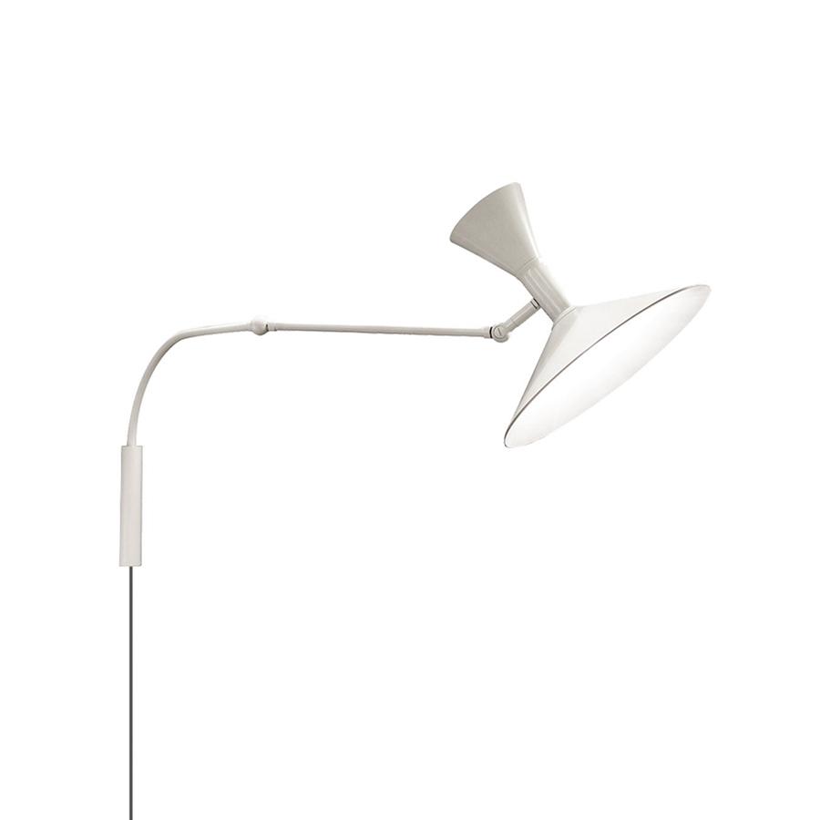 NEMO lampe murale applique LAMPE DE MARSEILLE MINI (Blanc chaux RAL 9002 - Métal)