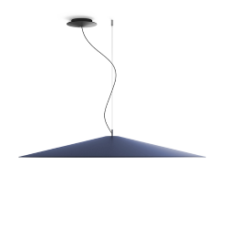 LUCEPLAN lampe à suspension KOINÈ bleu 2700K Ø 110 cm dimmer coupure de phase