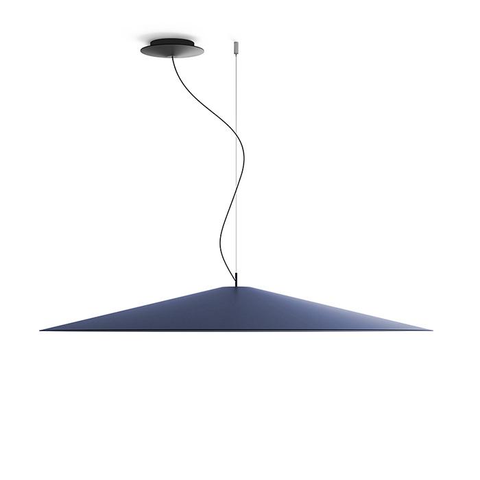 LUCEPLAN lampe à suspension KOINÈ bleu 2700K Ø 110 cm dimmer DALI