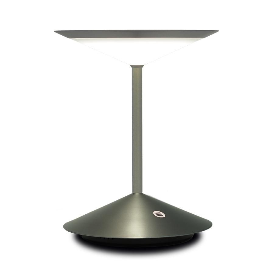 PENTA LIGHT lampe de table NARCISO 2.0 (Gris - métal et PMMA)
