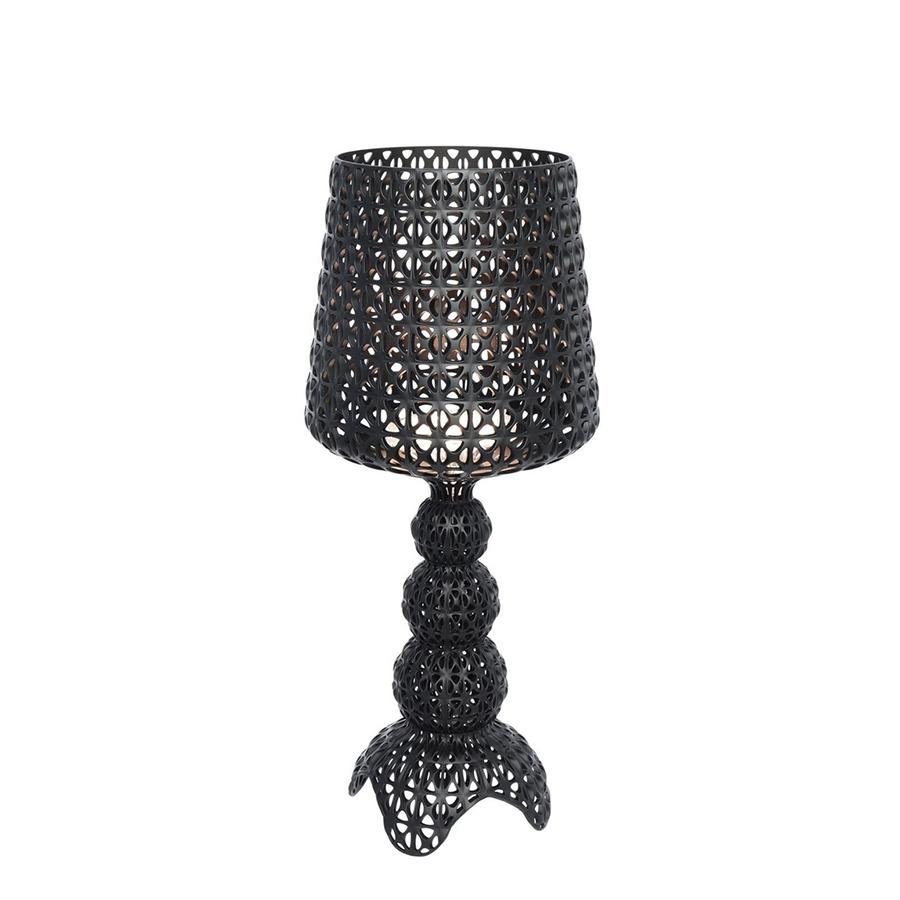 KARTELL lampe de table MINI KABUKI (Noir - Polycarbonate 2.0 à partir de matière première renouvelab