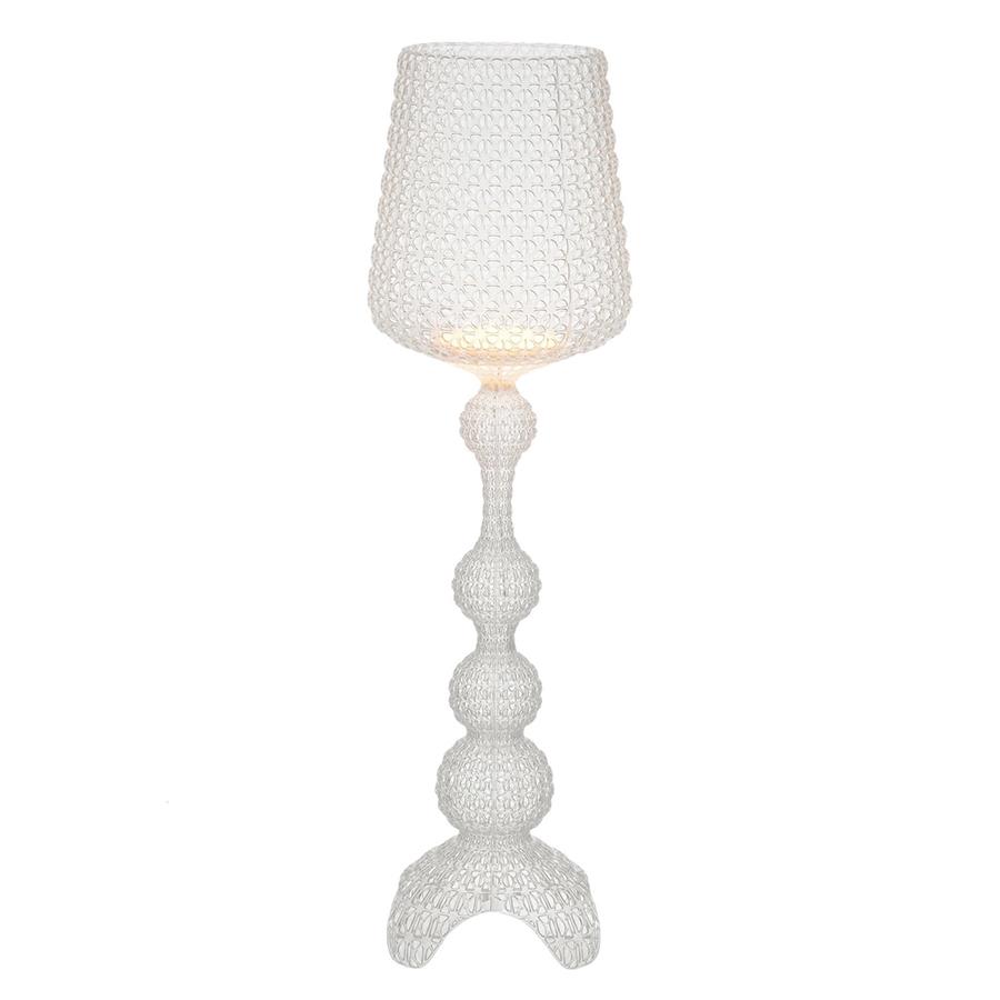 KARTELL lampadaire KABUKI à LED (Cristal - Technopolymère thermoplastique transparent)