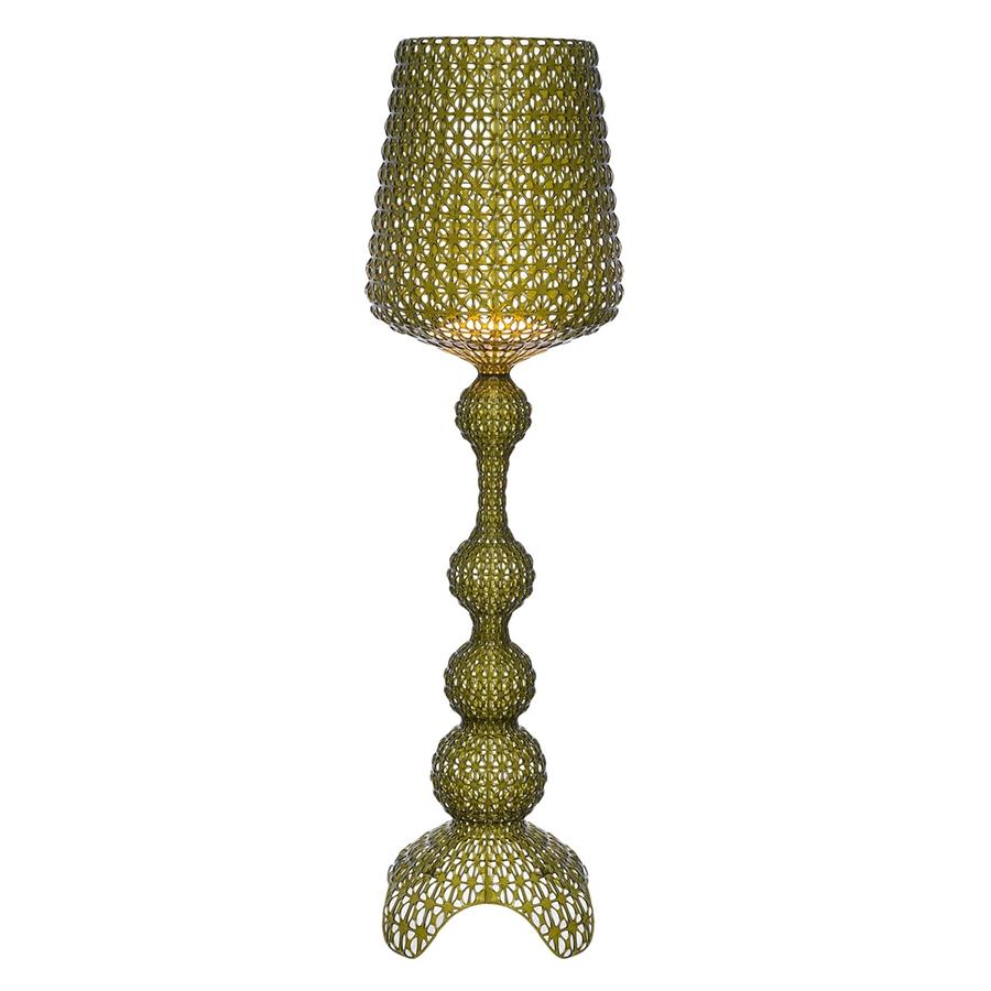 KARTELL lampadaire KABUKI à LED (Vert - Technopolymère thermoplastique transparent)