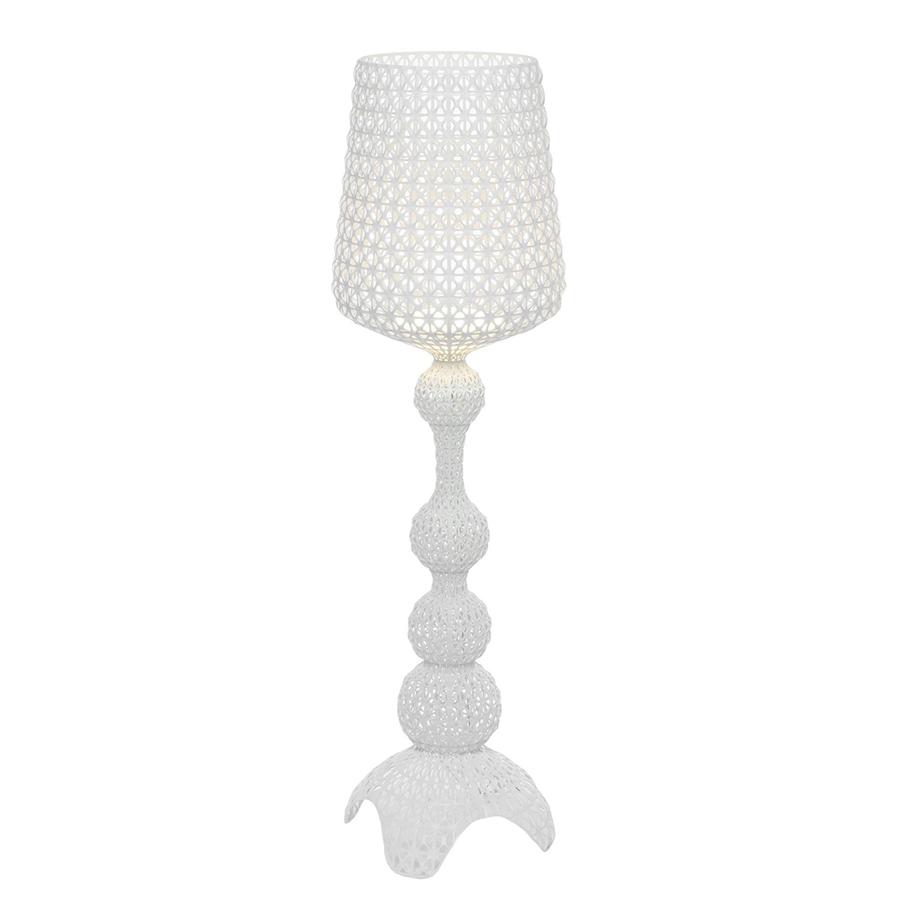 KARTELL lampadaire KABUKI à LED (Blanc - Technopolymère thermoplastique coloré dans la masse)