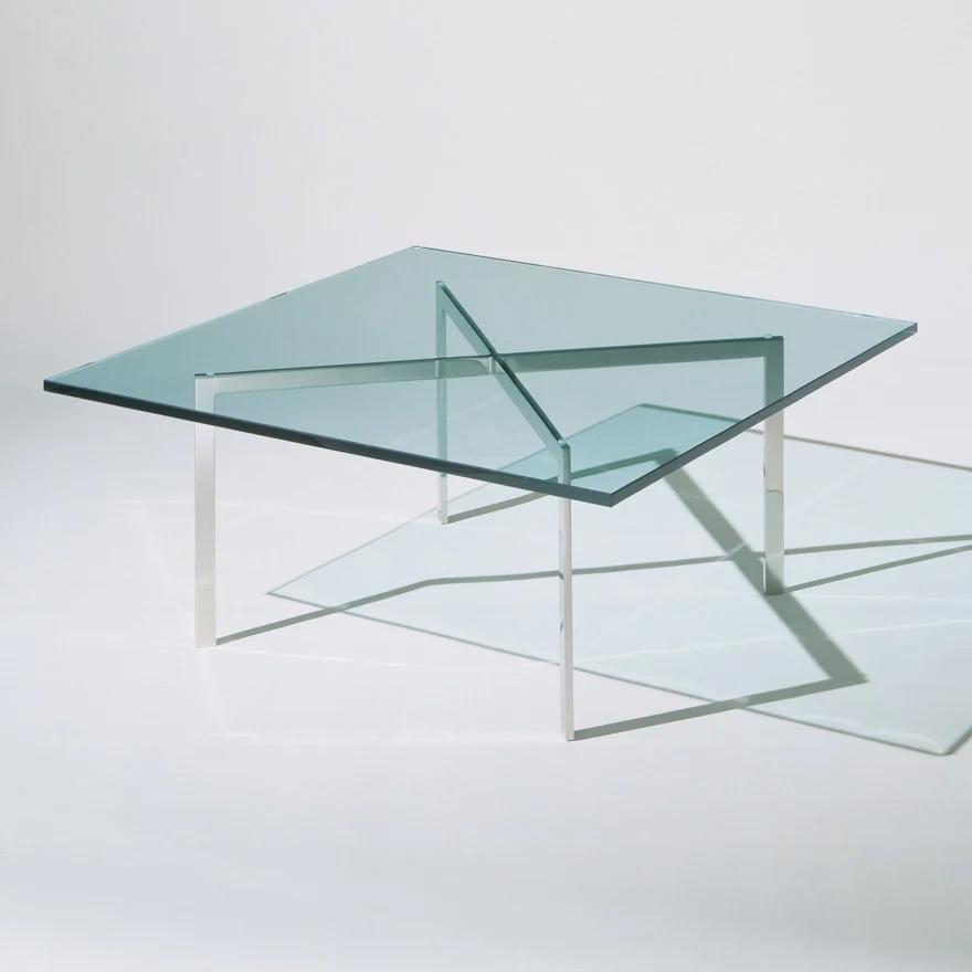 KNOLL table basse BARCELONA 100x100 cm