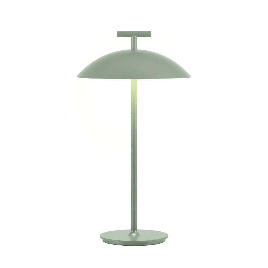 KARTELL lampe de table MINI GEEN-A BATTERY (Vert - Acier enduit de poudre de polyester)