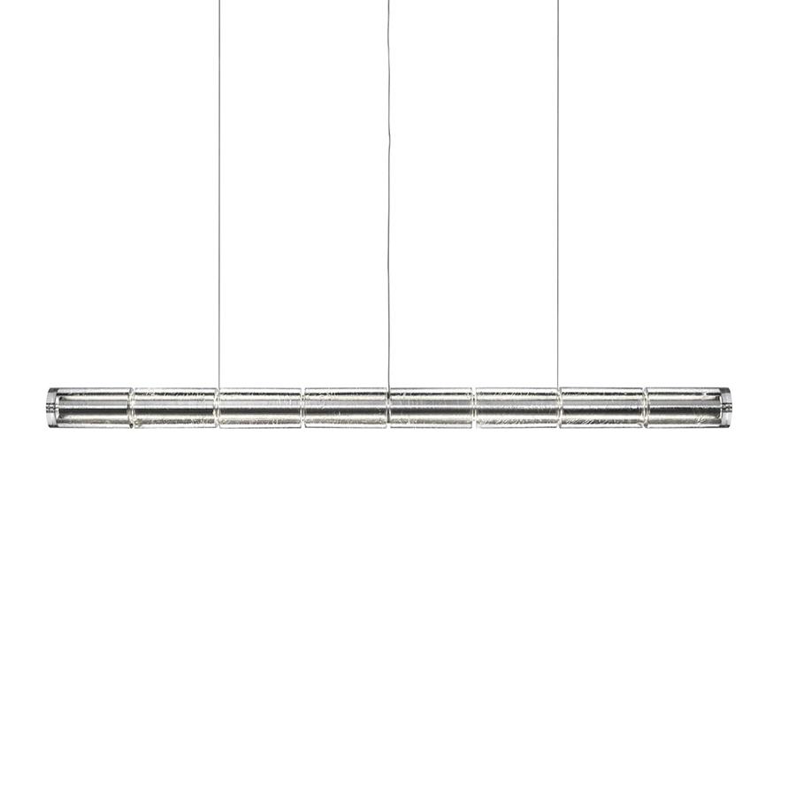 FLOS lampe à suspension LUCE ORIZZONTALE (166 cm - Glass, aluminum and steel)