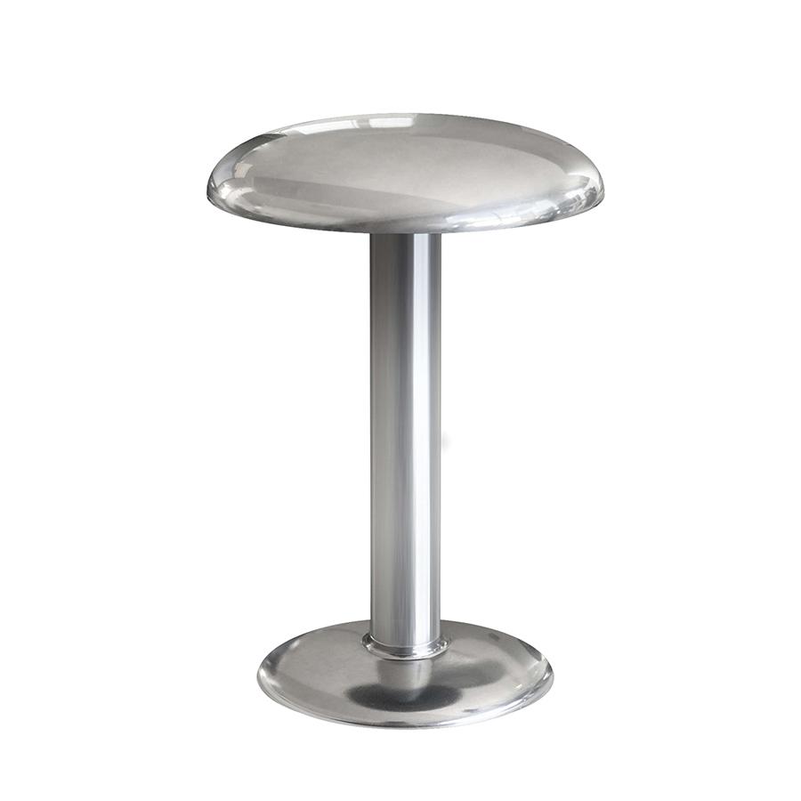 FLOS lampe de table GUSTAVE RESIDENTIAL 2700K (Argent brillant - Aluminium moulé sous pression et mé