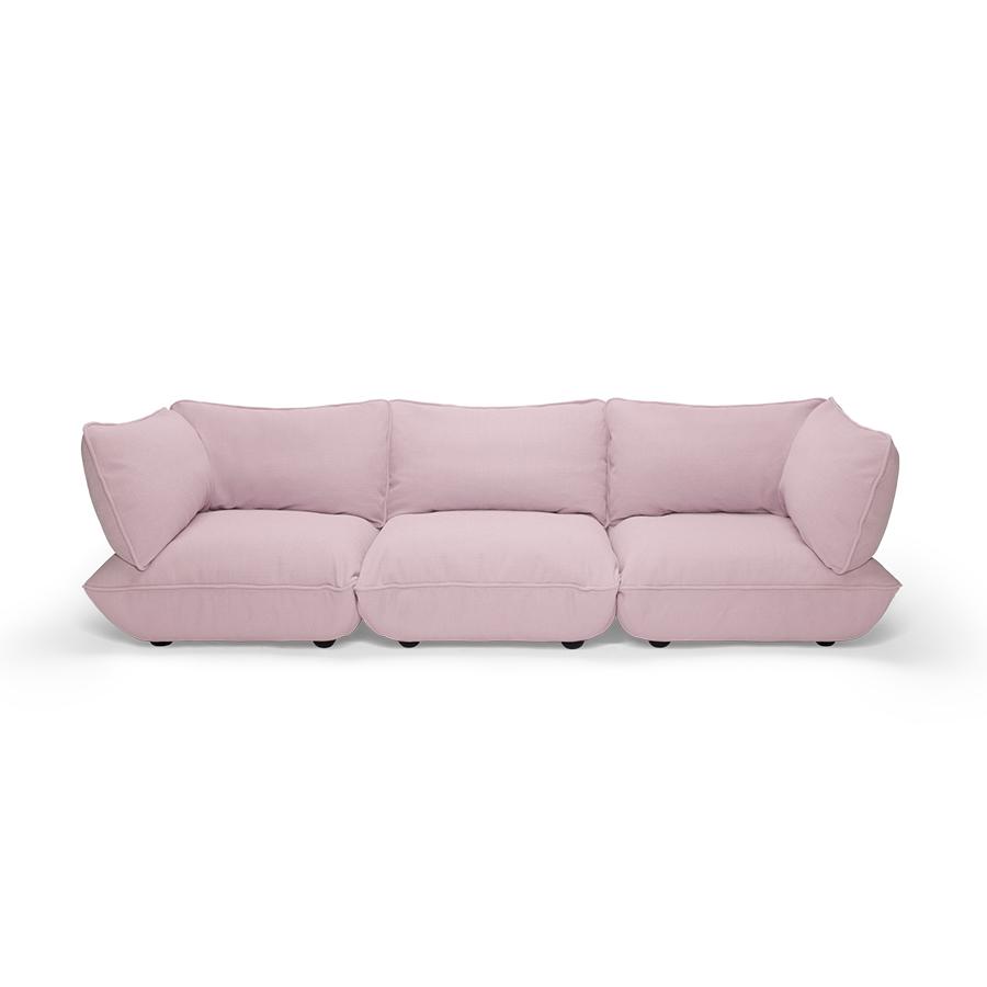 FATBOY canapé à 3 places SUMO SOFA GRAND (Bubble pink - 82% polyester, 18% acrylique)