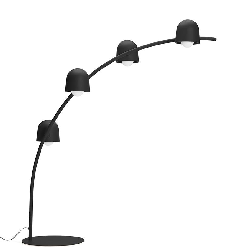 FATBOY lampadaire BIG LEBOW (Anthracite - Acier verni)