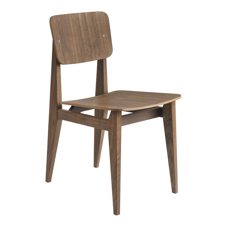 GUBI chaise C-CHAIR (Noyer américain - Bois)