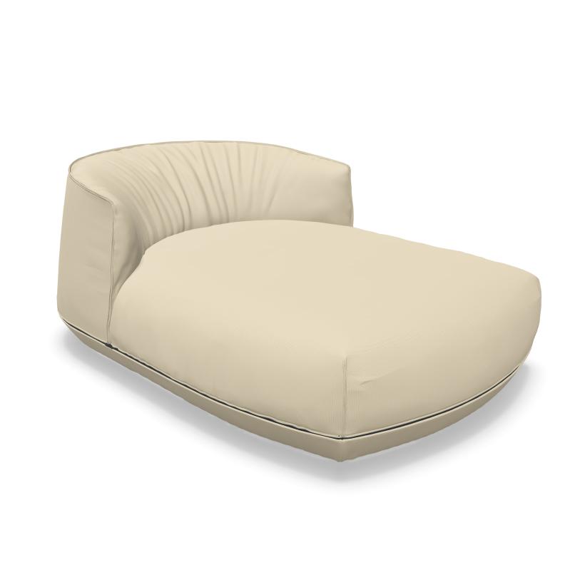 KRISTALIA chaise lounge BRIONI DAYBED (Cat. D - Tissu et polyuréthane)