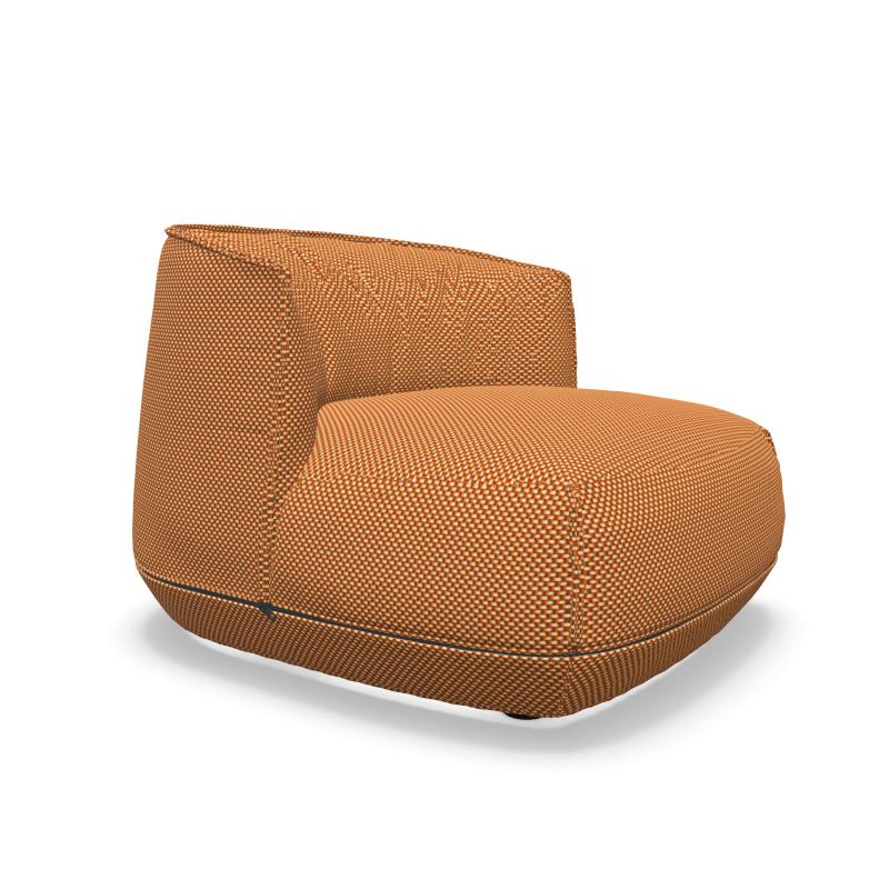 KRISTALIA fauteuil lounge BRIONI PETITE (Cat. D - Tissu et polyuréthane)