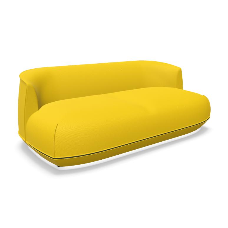 KRISTALIA canapé à 2 places BRIONI (Cat. F - Tissu et polyuréthane)