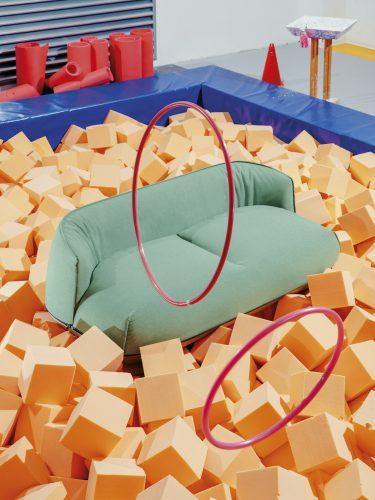 KRISTALIA canapé à 3 places BRIONI