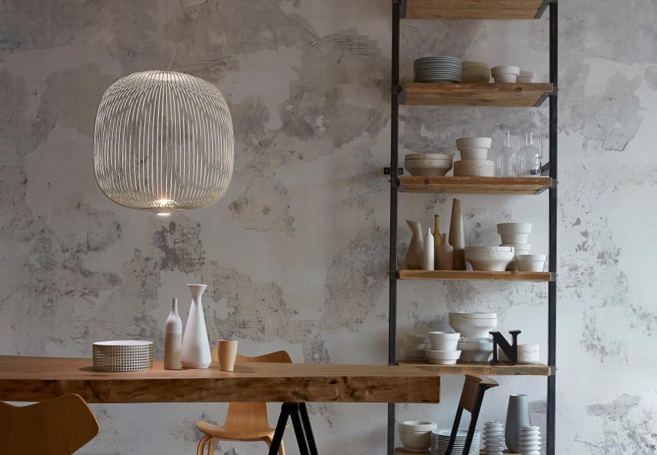 FOSCARINI suspension lamp SPOKES 2 LED MIDI MyLight