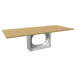 KRISTALIA table rectangulaire HOLO 250x110 cm