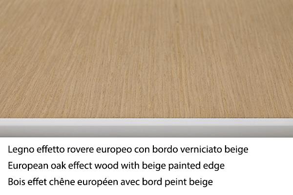 KRISTALIA table rectangulaire HOLO 250x110 cm