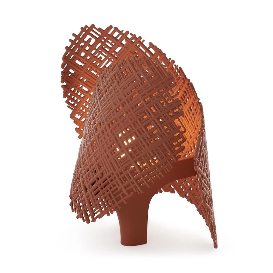 KARTELL lampe de table TEA (Terre cuite - Technopolymère thermoplastique recyclé)