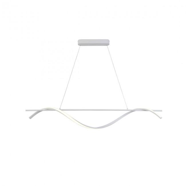 REDO GROUP lampe à suspension SAVAGE (120 cm, Blanc mat - Métal)