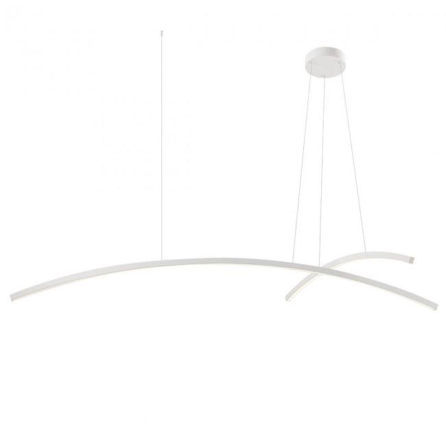 REDO GROUP lampe à suspension KATANA (160 cm, Blanc mat - Métal)