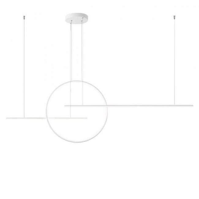 REDO GROUP lampe à suspension GIOTTO LARGE (Blanc mat, 3000 K - Métal)