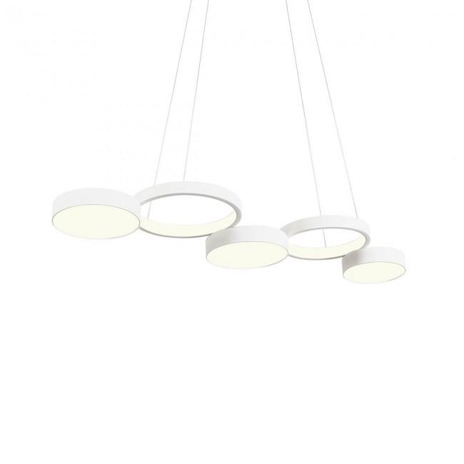 REDO GROUP lampe à suspension CRONOS (95 cm, Blanc sablé - Métal)