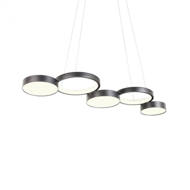 REDO GROUP lampe à suspension CRONOS (95 cm, Noir sablé - Métal)