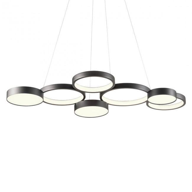 REDO GROUP lampe à suspension CRONOS (103 cm, Noir sablé - Métal)