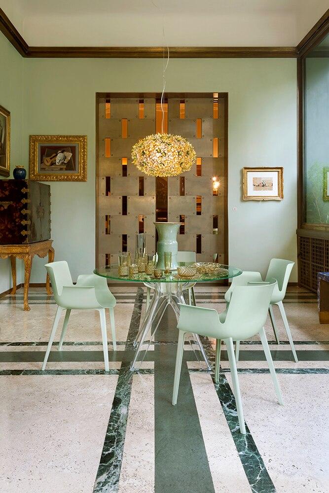 KARTELL table SIR GIO with round top