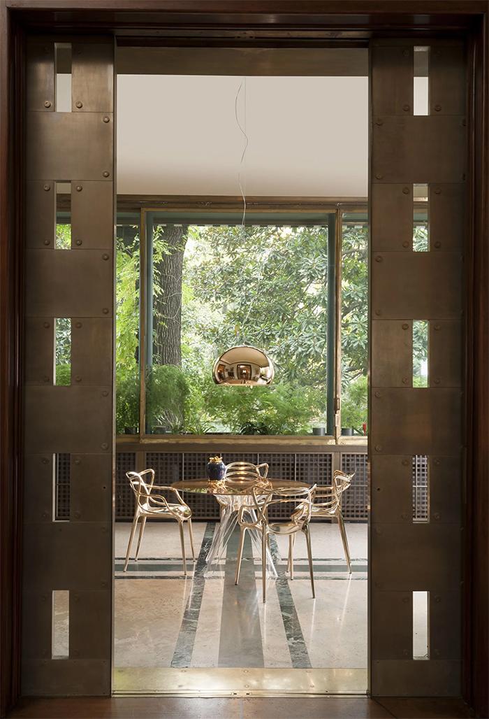 KARTELL table SIR GIO with round top